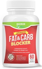 Maximum Slim Fat & Carb Blocker Pure Kidney Bean Extract for Weight Loss and App