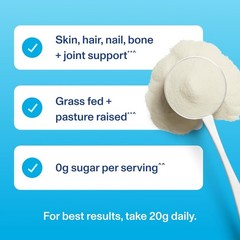 Collagen Peptides Powder for Healthy Hair, Skin, Nails & Joints – 9.33 OZ