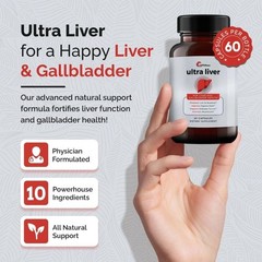Up Wellness Ultra Liver Gallbladder Support Supplement Liver Health