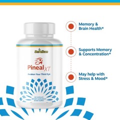 Pineal XT- Nerve & Brain Support- 2 Bottles- 120 Capsules