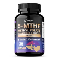 5-MTHF Methylfolate – Brain Health and Mood Support, Memory Enhancement, Focus