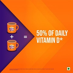 Bournvita Chocolate Nutrition Drink,1kg Jar Calcium,Vitamin D Strength Every Day