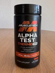 MUSCLETECH ALPHA TEST THERMO XTR | 90 CT | EXP 05/27 NEW SEALED
