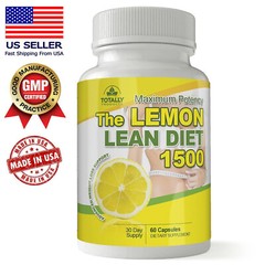 Blood Sugar Support Capsules Lemon Lean Weight Loss Diet Pills Combo