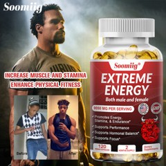 3X and for Capsules Men and Women – Energy, Enhance Endurance Energy Performance