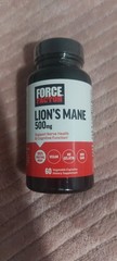 Force Factor Lion’s Mane 500mg 60 Veg Capsules Brain Support Vegan Non-GMO