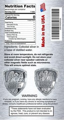 Colloidal Silver Immune Support 10 PPM Nano Liquid (64 fl oz)