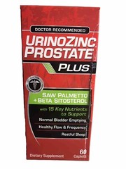 URINOZINC Prostate Plus Tablets – 60 Ct. Damaged Box
