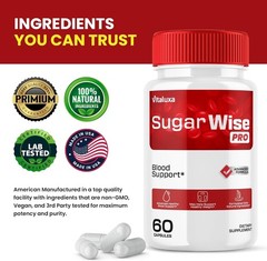 (5 Pack) Sugar Wise Pro Capsules, Advanced Formula Blood Support (300 Capsules)
