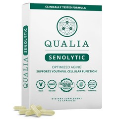 QUALIA LIFE SCIENCES Senolytic , Fisetin, Quercetin, Piperlongumin & More, Ag…