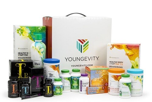 YOUNGEVITY LIVER DETOX HEALTHY BODY MEGA PAK DR WALLACH 90FORLIFE FAST SHIPPING