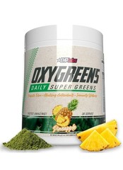 2pack EHP Labs OxyGreens Daily Super Greens Powder 30 Servings Pineapple 8.7oz
