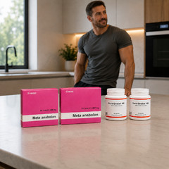 META ANABOLON (180 Tabs) + DECA-DROLON (160 Caps) – Testo-booster Libido Muscle