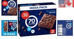 High Fiber 70 Calorie Chocolate Fudge Brownies – Perfect On-the-Go Treat!