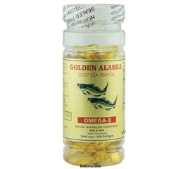 1 NCB Alaska Deep Sea Omega 3 Fish Oil 100softgels EPA DHA