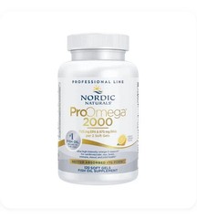 Nordic Naturals ProOmega 2000-D – Concentrated Omega-3s with Vitamin D3, 120 Ct