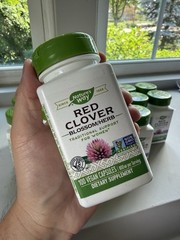 Red Clover Blossom / Herb 100 Vegan Capsules by Nature’s Way 800MG per serving