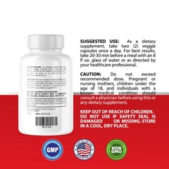 Ortho Prostate- Prostate Support- 2 Bottles- 120 Capsules