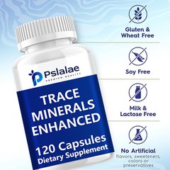 Trace Minerals Enhanced – Zinc, Lodine, Optimal Health, Boost Metabolism Health