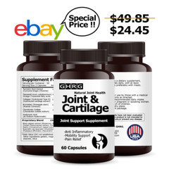 Joint & Cartilage Supplement, Anti Inflammatory, Pain Relief, Mobility Support