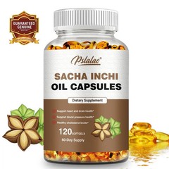 Sacha Inchi Oil 120pcs – Lowers Cholesterol, Supports Heart, Brain & Eyes Health