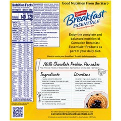 Nestle Carnation Breakfast Essentials Complete Nutritional Drink Chocolate 60 Ct