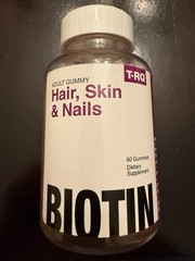 BIOTIN Adult Gummies – 60 Sealed For Hair, Skin & Nails Exp 5/2026