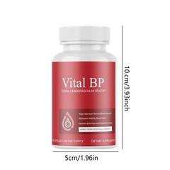 Vital BP Total Cardiovascular Health Support Blood Flow 60 120 180 Capsules