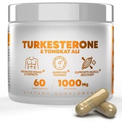 60 Pcs Turkesterone 1000mg Natural Capsules, Growth Muscle and Recovery