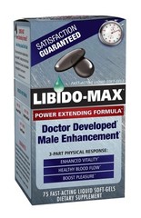 Applied Nutrition, Libido Max For Men, 75 Count Soft Gels 3 Part Response 08/27
