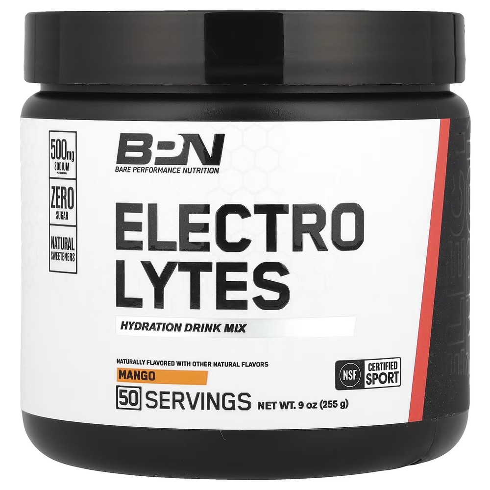 2 X BPN, Electrolytes, Hydration Drink Mix, Mango, 9 oz (255 g)