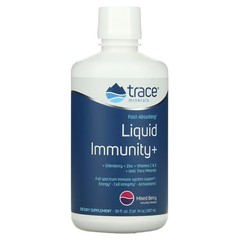 2 X Trace, Liquid Immunity+, Mixed Berry, 30 fl oz (887 ml)