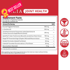 Qualia Joint Health 9 Advanced 56 Count (Pack of 1), Red