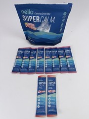10 Ct NEW Nello Super Calming Drink Mix Raspberry Lemonade & Strawberries Cream