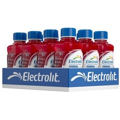 Refreshing Electrolyte Drink in Fruit Punch – 12 Bottles of 21 Fl Oz, Sugar Free