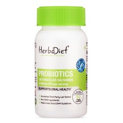 Probiotics Blend Lactobacillus Salivarius Capsules POTENT 25 Billion CFU/Gram