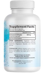 Extra Strength Pure CoQ10 – 600mg , 200 Capsules FREE SHIPPING gluten free vega