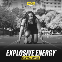 C4 Sport Pre Workout Powder Fruit Punch – NSF Certified for Sport | 30 Servin…