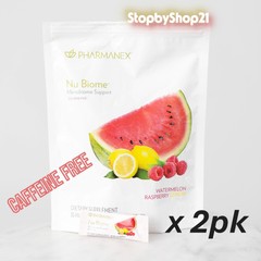 [2pk] Nu Skin NuSkin Pharmanex Nu Biome CAFFEINE FREE Exp 10/2025