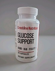 Crestline Nutrition Glucose Support Capsules 30 Count Exp 11/27