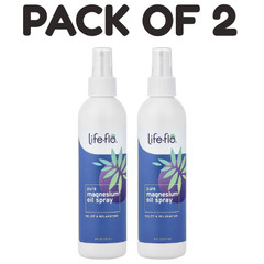 Life Flo Health Pure Magnesium Oil 8 oz Pack of 2