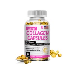 Collagen Capsules 3200mg-Firms Skin And Smooths Fine Lines Anti Aging,30-120ct