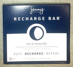 Jenny Craig Recharge Bar – Nut and Honey: Macadamia Nuts, Almonds & Pecans
