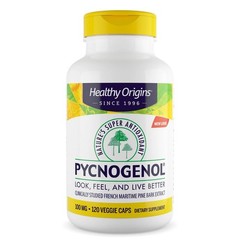 3X Healthy Non-GMO Pycnogenol 100 mg Ultra Antioxidant, Origins Gluten120 Cap