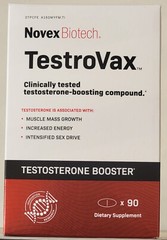 Novex Biotech – TestroVax, 90 Tablets New