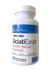 SciatiEase Sciatic Nerve Health Support Supplement with AlphaPalm – 120 Capsules