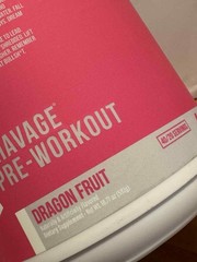 RAW Nutrition CBUM Essential Pre Workout Dragon Fruit 18.77oz Exp 03/2027