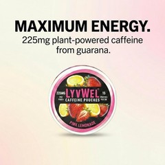 Discreet Energy Boost: 225mg Caffeine Pouches, Nootropic Support, 3 Flavors