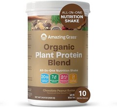 Amazing Grass – Organic Vegan Plant Based Protein – CHOOSE SIZE & FLAVOR