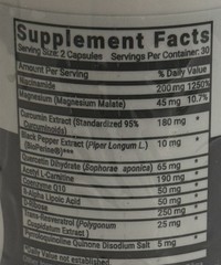 Advanced Bionutritionals Advanced Mitochondrial Formula Support Supplement 60 ct